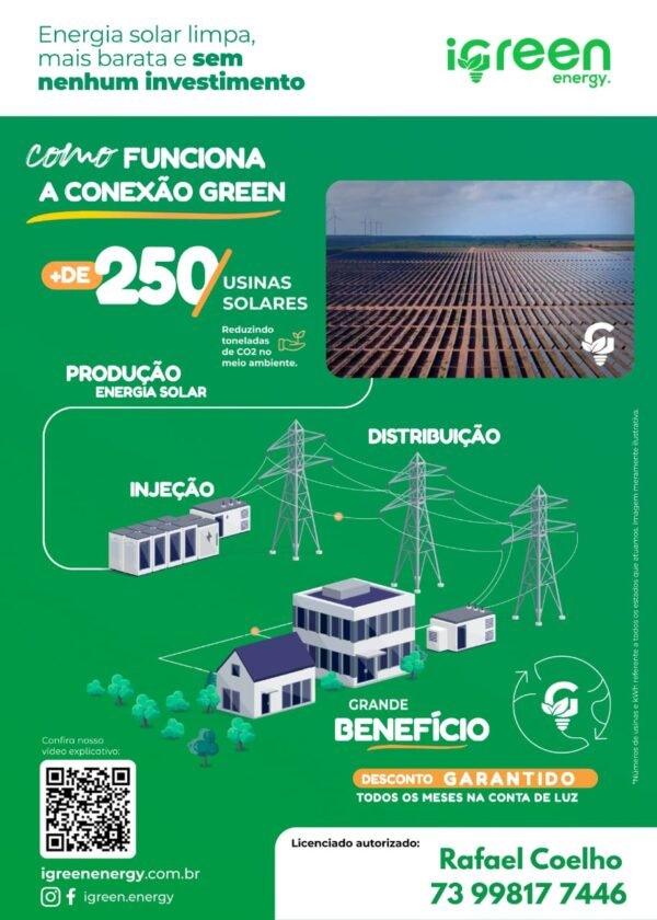 Igreen Energy Representante Rafael Coelho em Maracás BA - Imagem 3